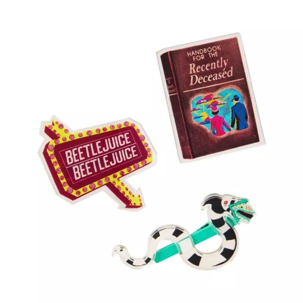 Beetlejuice Movie Moments Hair Clips Spirit Halloweenโ